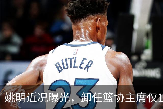 姚明近况曝光，卸任篮协主席仅1年，如今现状再次印证易建联的话